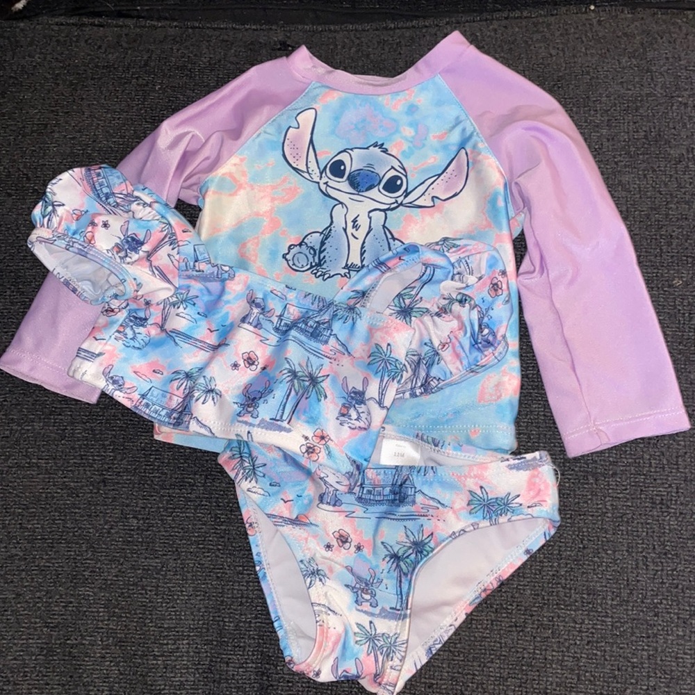 3 Piece Bathing Suit Infant